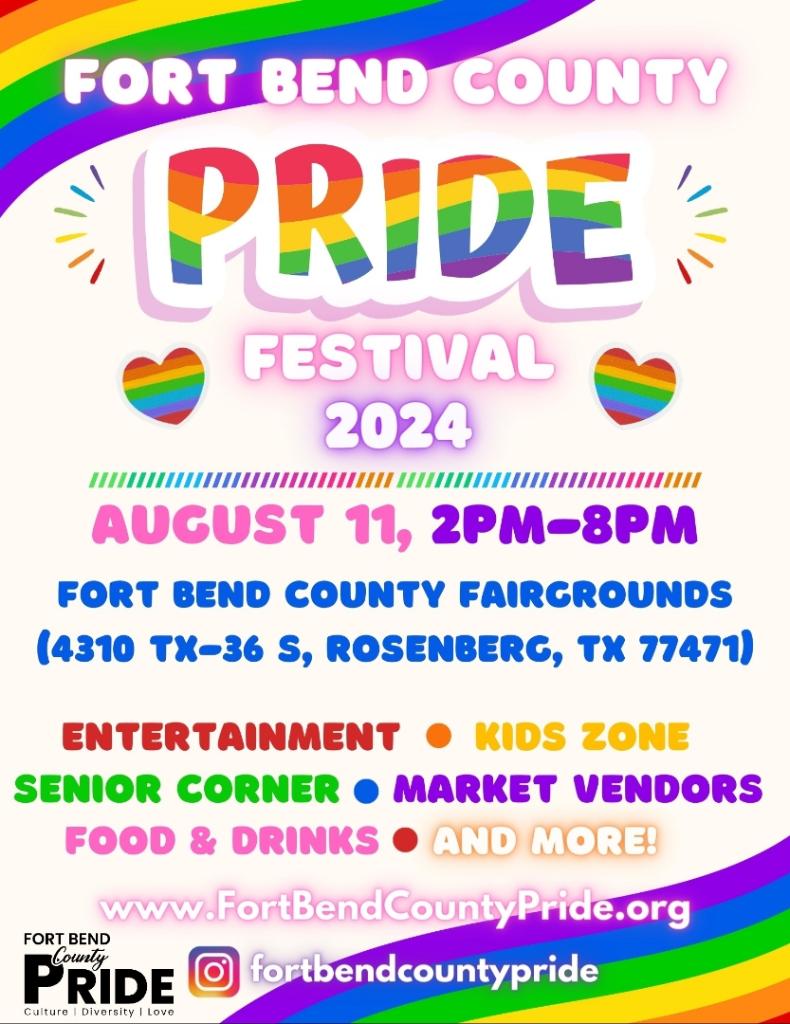 Fort Bend County Pride Festival 2024 Fort Bend County Pride